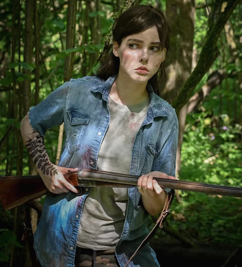 Алина Рин в косплее по The Last of Us Part II